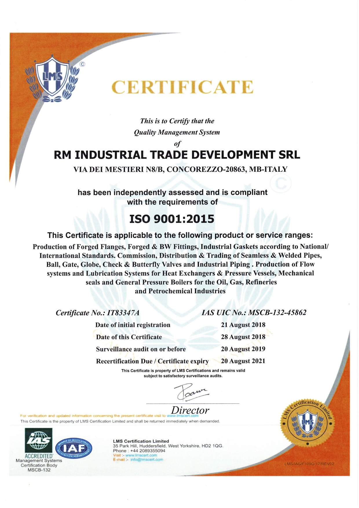 ISO 9001:2015